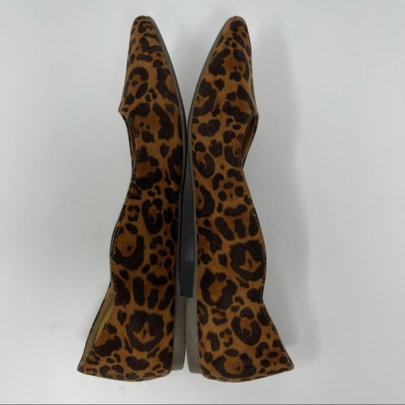 Report Leopard Pointy Slip On Flats Size 5.5 - Picture 6 of 10